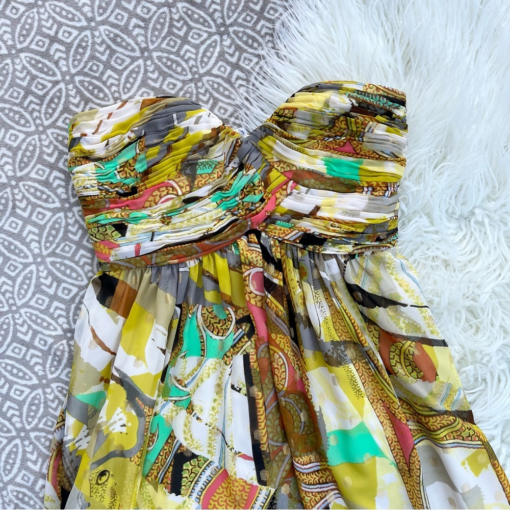 Calvin Klein Strapless Multicolor Pattern Babydol… - image 2